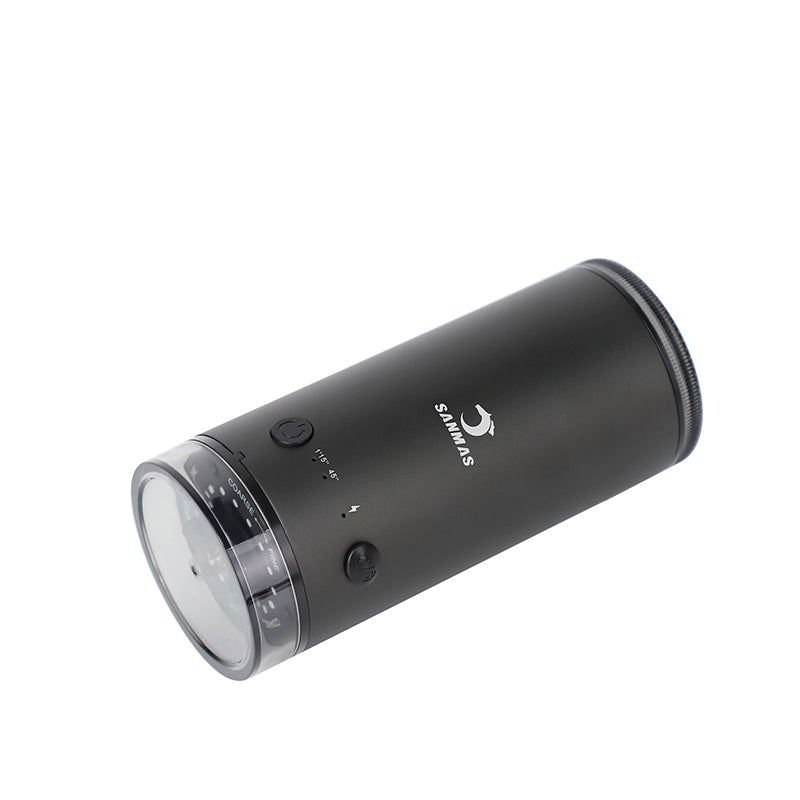 Portable electric coffee grinder