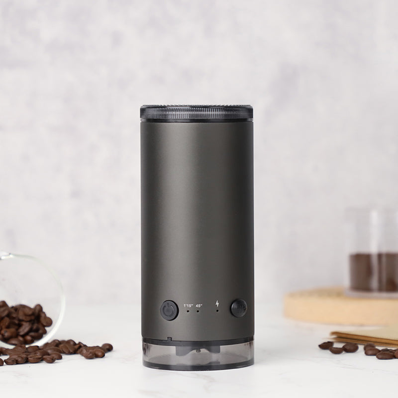 Portable electric coffee grinder