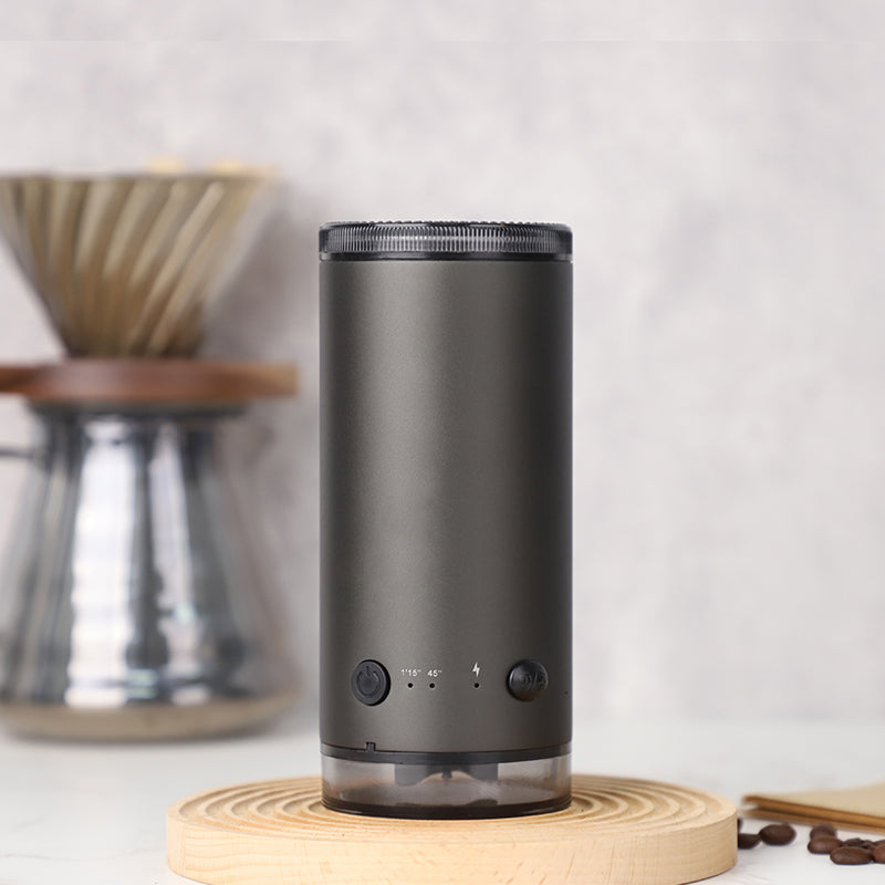 Portable electric coffee grinder